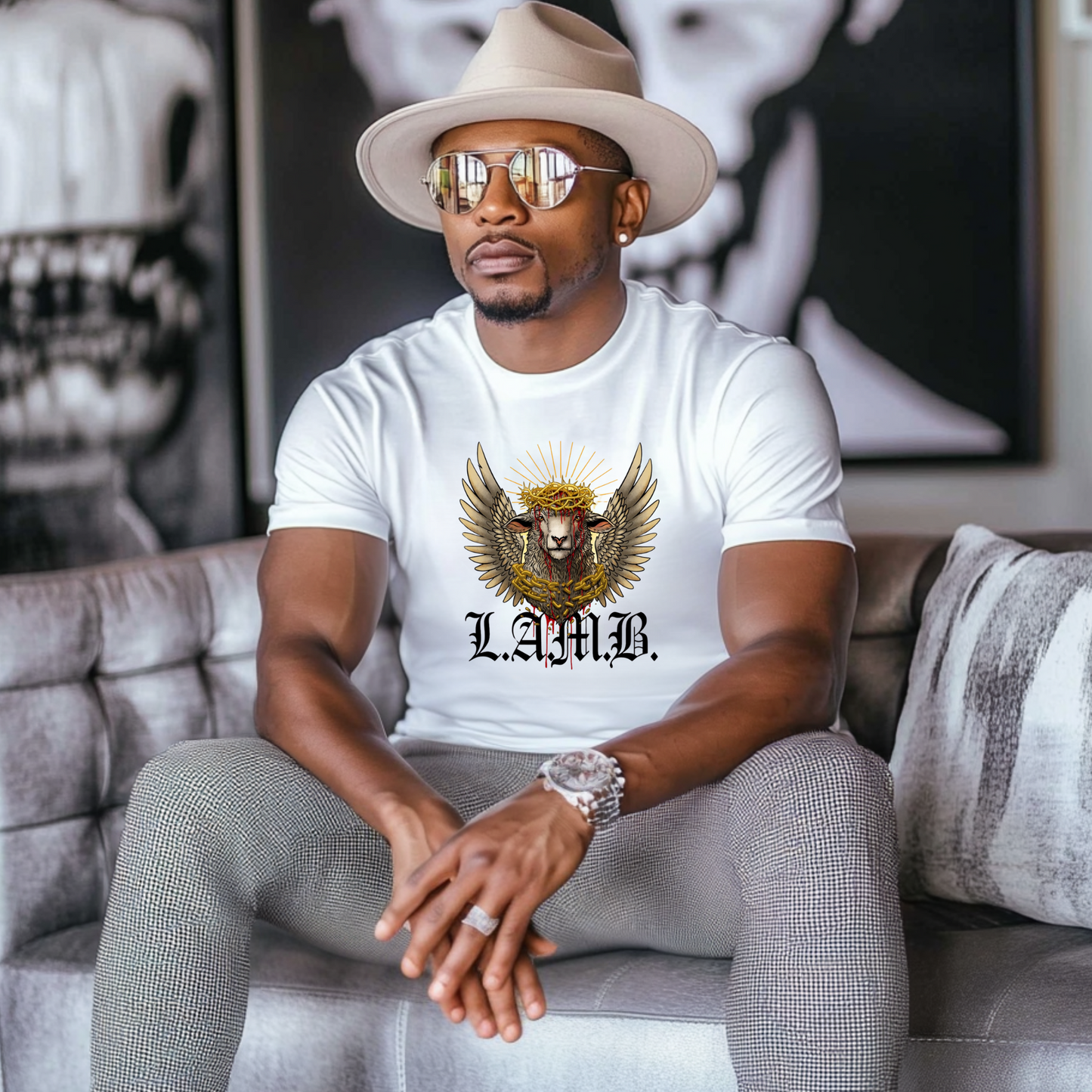 L.A.M.B. Code Tee